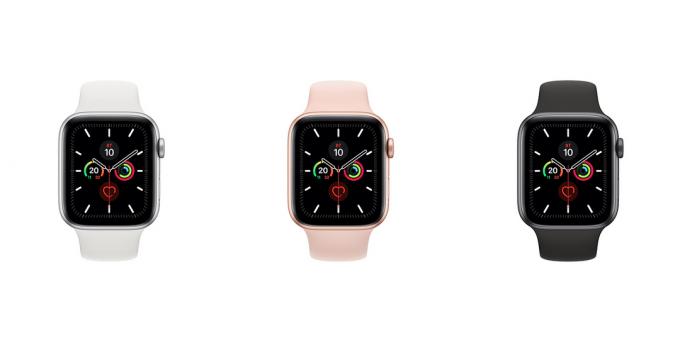 Apple Watch Series 5: Barva