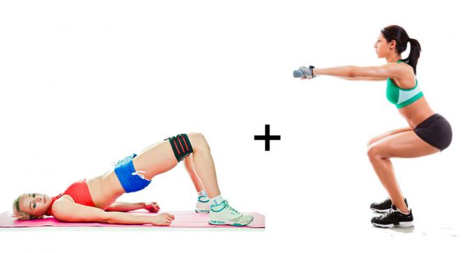 fitness tipy: cvičení pro vypracování hýžďových svalů