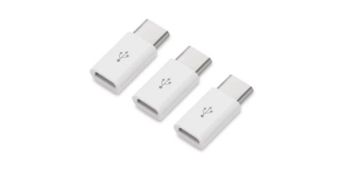 Adapter microUSB na Type-C