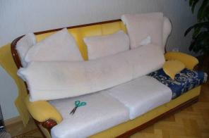 Tahání nábytek: jak dát druhý život na židli nebo pohovku a pěkné úspory
