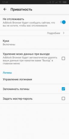 Private Browser pro Android: Adblock Browser
