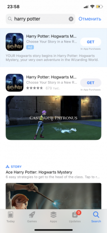 Hledat Harry Potter: Wizards Unite v App Store