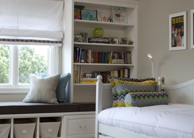 Malá ložnice design: vybrat závěsy