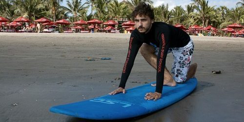 Jak se naučit surfovat: přední noha