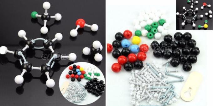 Zboží pro žáky a studenty s aliexpress: Set molekulární modelování