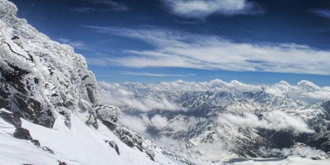 Krásných míst v Rusku. Elbrus