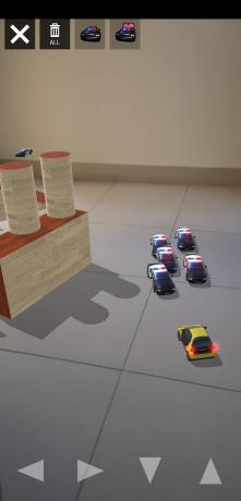 AR hračky: policejní vozy