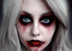 Make-up pro Halloween: 10 krásných hrozné myšlenky