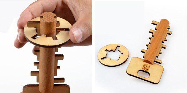 dřevěné puzzle