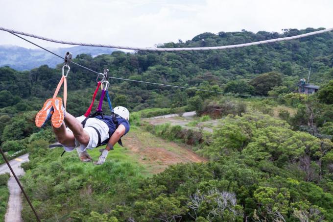 Kam na dovolenou: ziplayn přes džungle v Kostarice