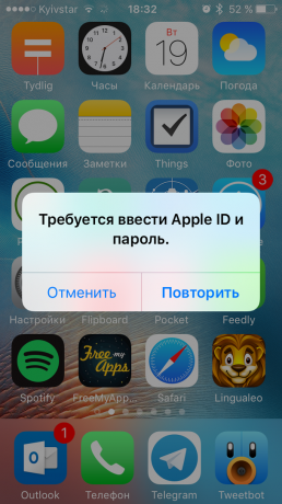 Dotazy Apple ID a heslo