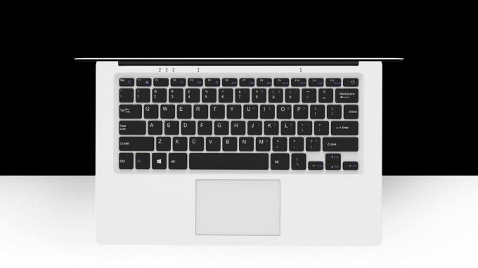 Chuwi LapBook 14,1: Klávesnice a touchpad