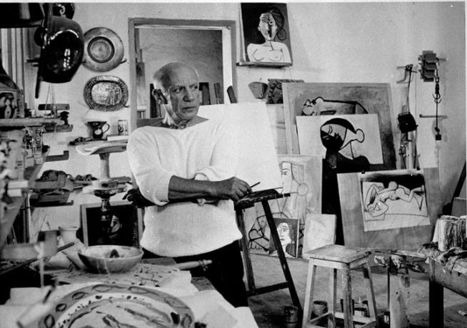 Pablo Picasso, španělský malíř a sochař