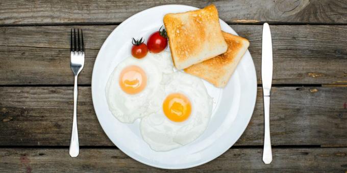 Vejcová snídaně zlepšuje profil cholesterolu