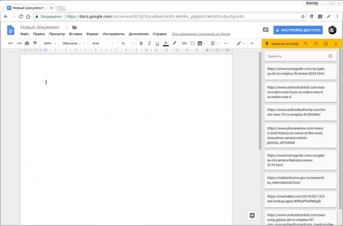 Dokumenty Google doplňky: udržet Google