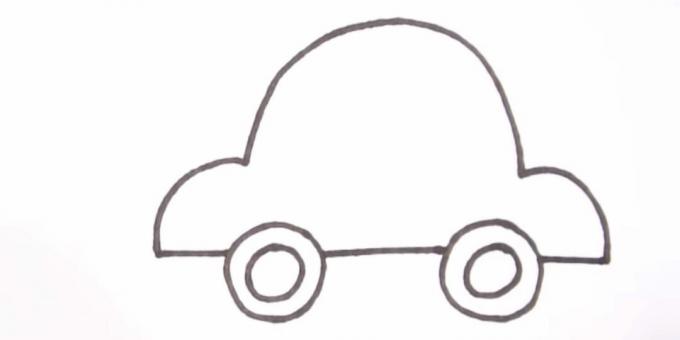 Jak nakreslit auto: dokončete karoserii