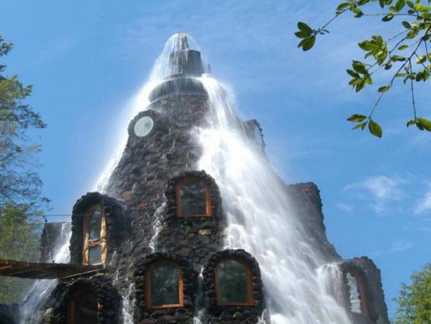 Hotel Magic Mountain Hotel se nachází v chráněných lesích chilský