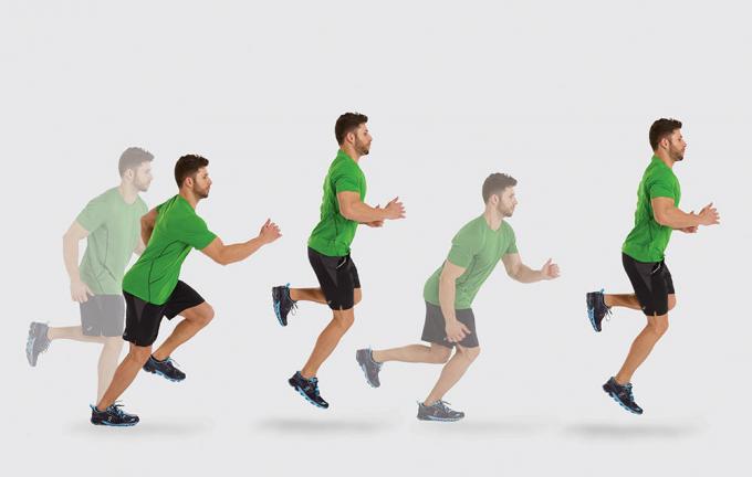 Jak běžet rychle: skákání na jedné noze