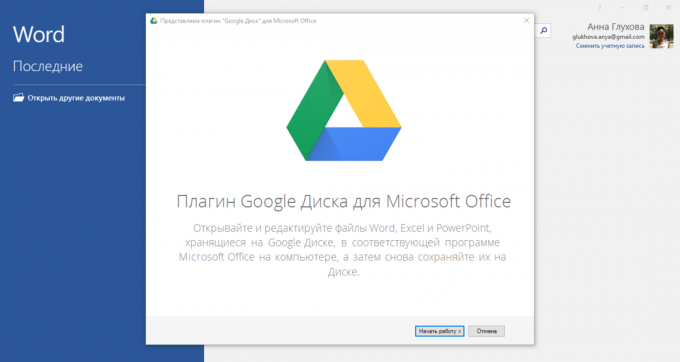 Jak přidat Disk Google v Microsoft Office