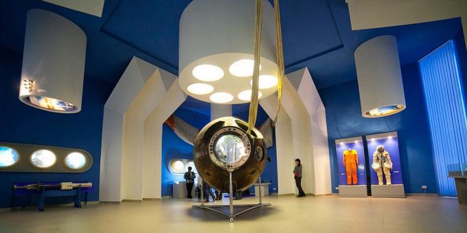 Ryazanské atrakce: muzeum kosmonautiky