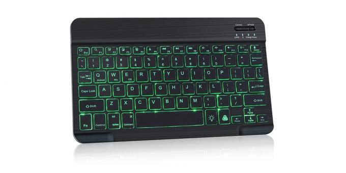 Bezdrátové klávesnice: RGB podsvícená klávesnice 