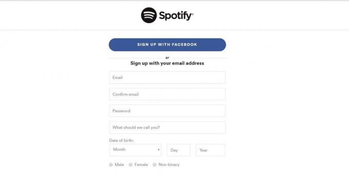 Jak se zaregistrovat na Spotify přes Facebook