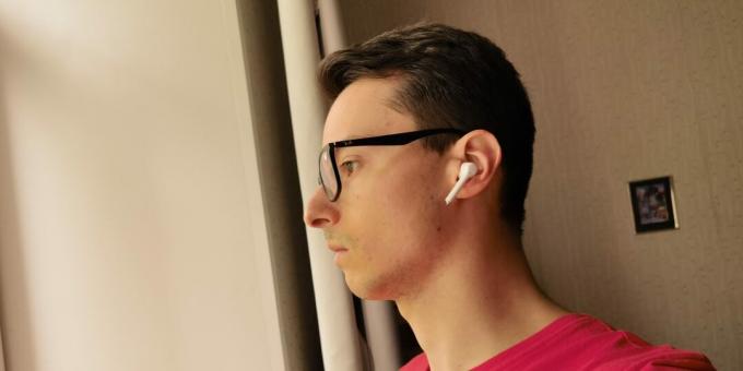 Huawei FreeBuds 3i v uších