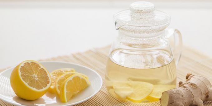 Ginger recepty: zázvor limonádu