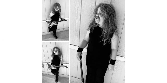 Metallica oblek pro děti