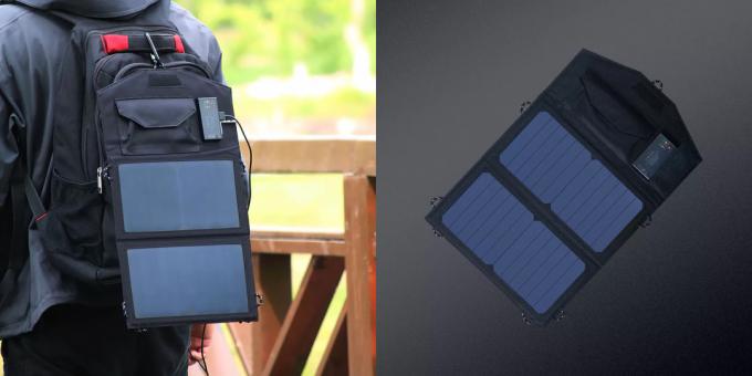 baterie solárního panelu