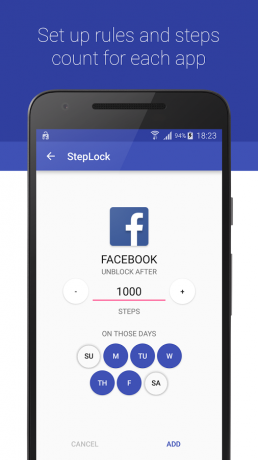 StepLock: norm kroky k odemknutí Facebook