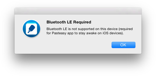 Pasteasy pro OS X.