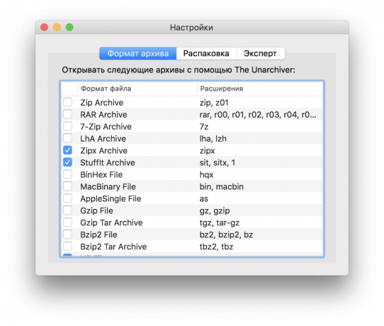 Bezplatný program pro Mac: The Rozbalovač 