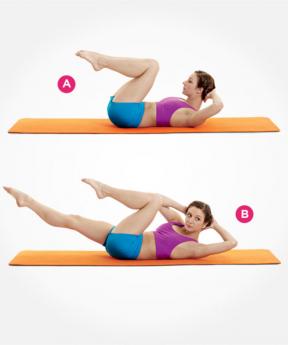 9 Pilates cvičení pro dokonale ploché břicho