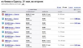 Nalezení správné letu: Google vs. Yandex