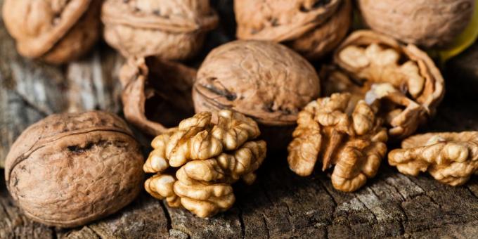 Potrava pro mozek. vlašské ořechy