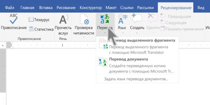 Překlad textu v Microsoft Office