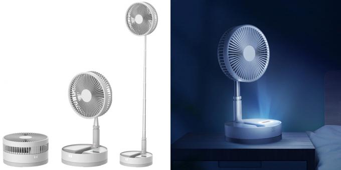 Kompaktní ventilátory od AliExpress: se sklopnou nohou