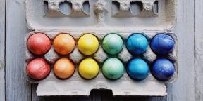 Jak k barvení vajíček na Velikonoce přírodních a umělých barviv