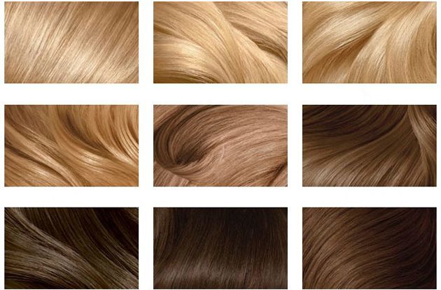 Jak barvit si vlasy: Vlasy barevná paleta