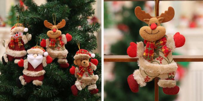 Vánoční hračky s aliexpress: Údaje o vánoční strom