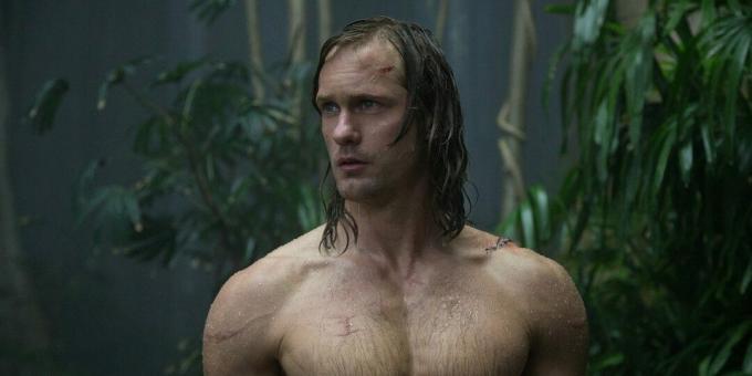 Scéna z filmu o džungli „Tarzane. Legenda"