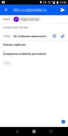 Dodatek «Mail.ru Mail“