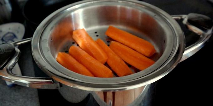 Jak a kolik vařit mrkev: vaření v páře