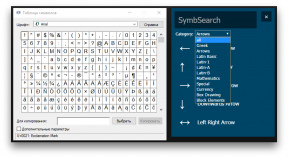 Jak rychle najít znak Unicode