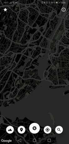 Kartogram - tapety pro Android v Mapách Google na základě