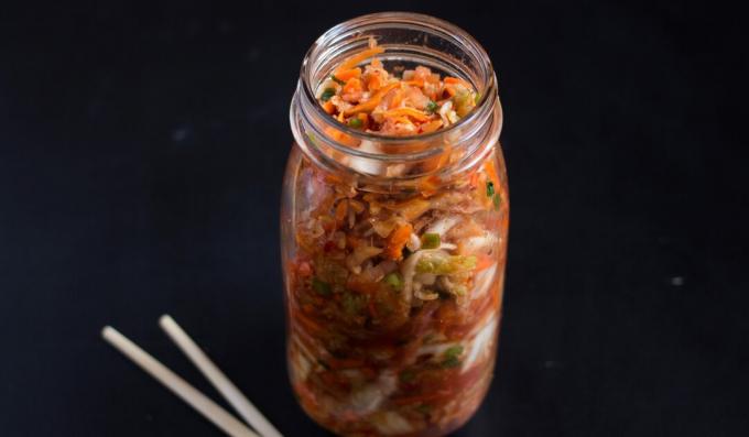 Kimchi z korejského zelí
