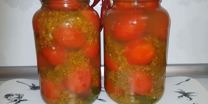 Recepty: Marinované rajčata s paprikou a mrkví