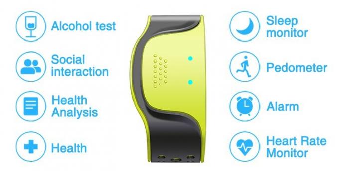 Cenově Electronics: Veepoo Pulse Wave Health inteligentní náramek