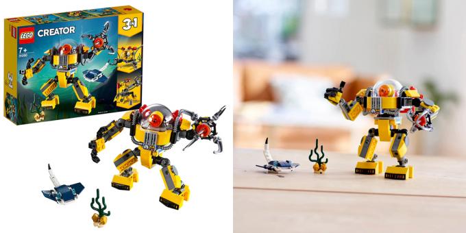 Lego Creator podvodní průzkumný robot